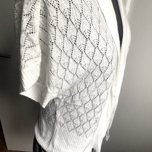 SMARTSET | Short Sleeves Cardigan | Lightweight | Cute Design | XS - Picture 3 of 7